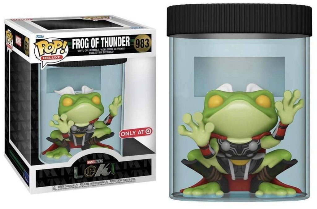 Funko Pop! Marvel Loki Frog of Thunder Deluxe Exclusive #983