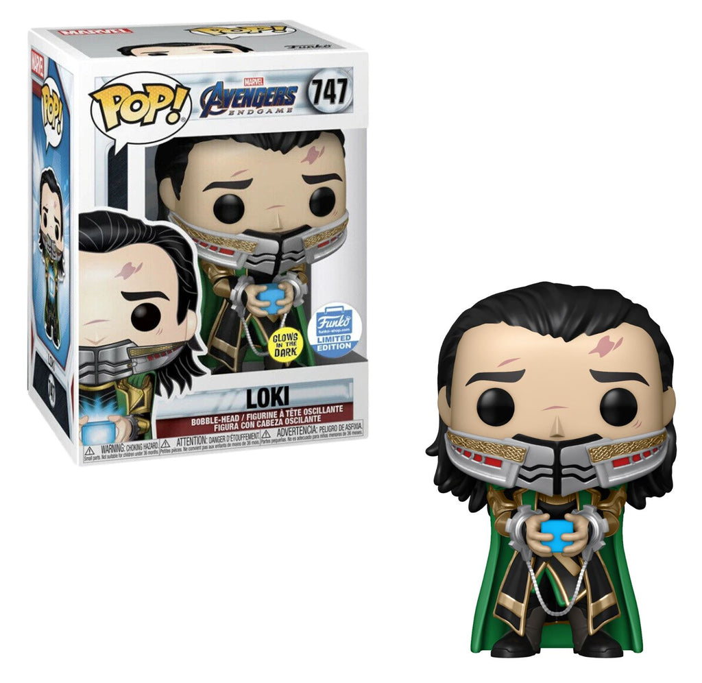 Funko Pop! Marvel Loki with Tesseract GITD Exclusive #747