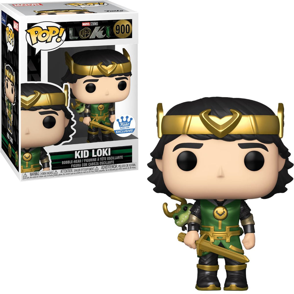 Funko Pop! Marvel Metallic Kid Loki Exclusive #900