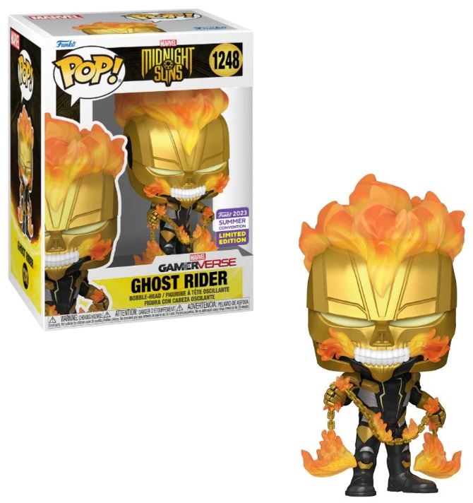 Funko Pop! Marvel Midnight Suns Ghost Rider Summer Convention Exclusive #1248