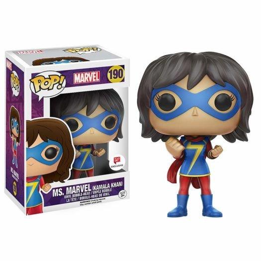 Funko Pop! Marvel Ms. Marvel (Kamala Khan) Exclusive #190