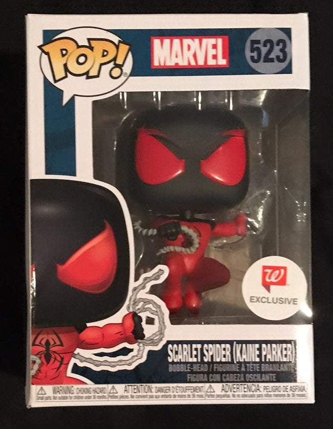 Funko Pop! Marvel Scarlet Spider Kaine Parker Walgreens Exclusive #523