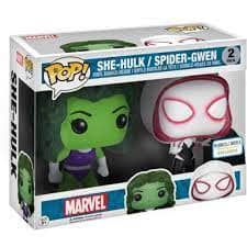 Funko Pop! Marvel She-Hulk & Spider-Gwen Exclusive 2-Pack