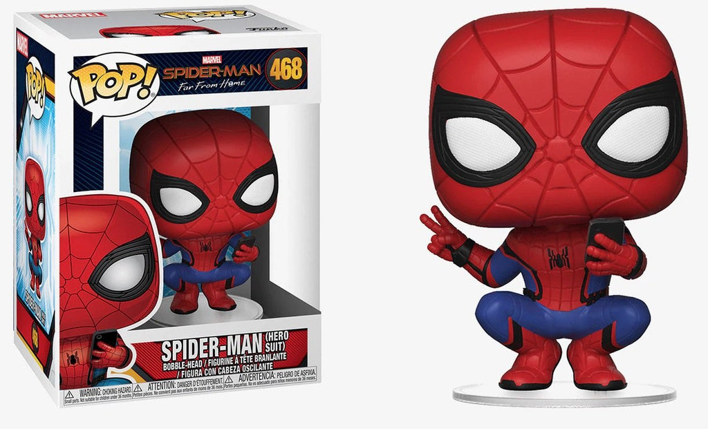 Funko Pop! Marvel Spider-man Far From Home Spider-man Hero Suit #468