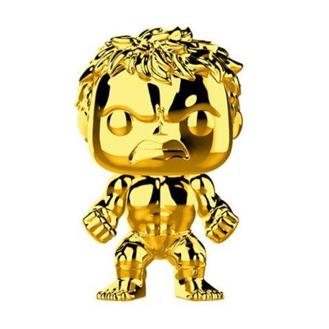 Funko Pop! Marvel Studio's 10th Anniversary Gold Chrome Hulk #379