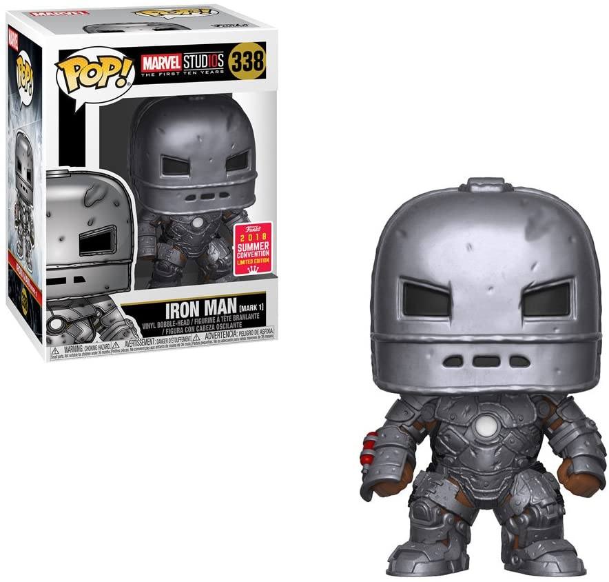 Funko Pop! Marvel Studios Iron Man (Mark 1) Summer Convention Exclusive #338
