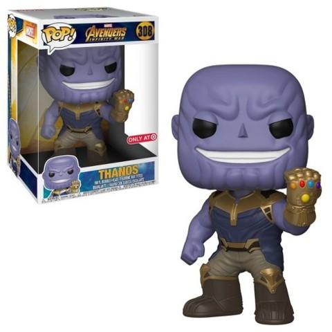 Funko Pop! Avengers Infinity War Thanos w/ Gauntlet 10 inch Target Exclusive #308