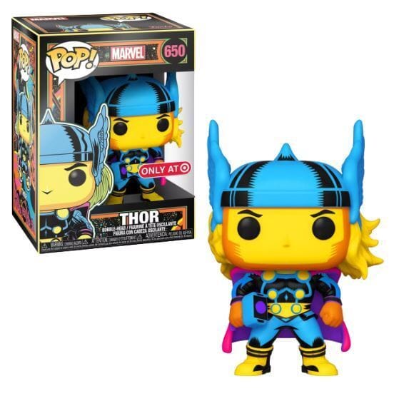 Funko Pop! Marvel Thor (Black Light) Exclusive #650