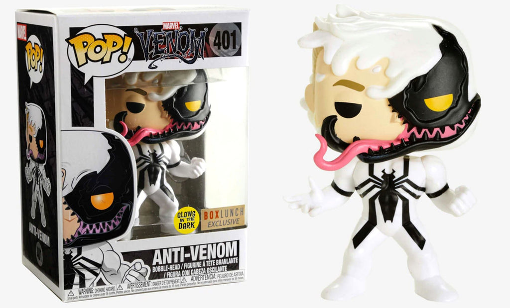Funko Pop! Marvel Venom Anti-Venom Glow in the Dark GID Exclusive #401 