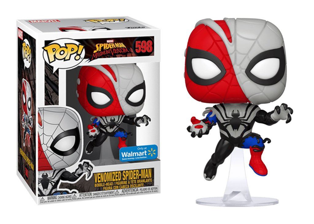 Funko Pop! Marvel Venomized Spider-Man Exclusive #598