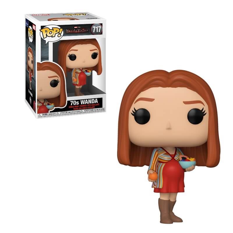 Funko Pop! Marvel WandaVision Wanda 70's (Pregnant) #717