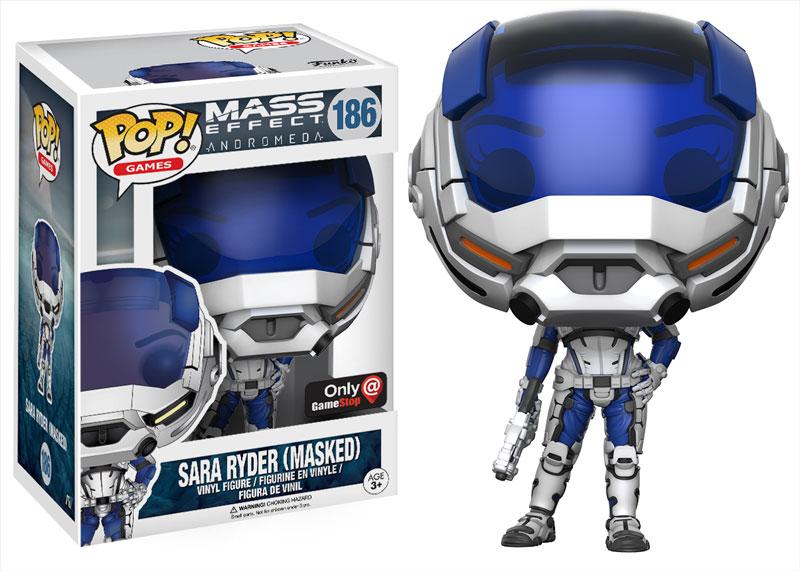 Funko Pop! Mass Effect Andromeda Sara Ryder (Masked) Exclusive #186