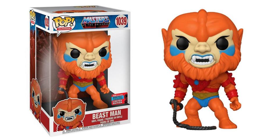 Funko Pop! Masters of the Universe Beast Man 10 Inch Fall Convention Exclusive #1039 (Additional Shipping Fees Apply) 