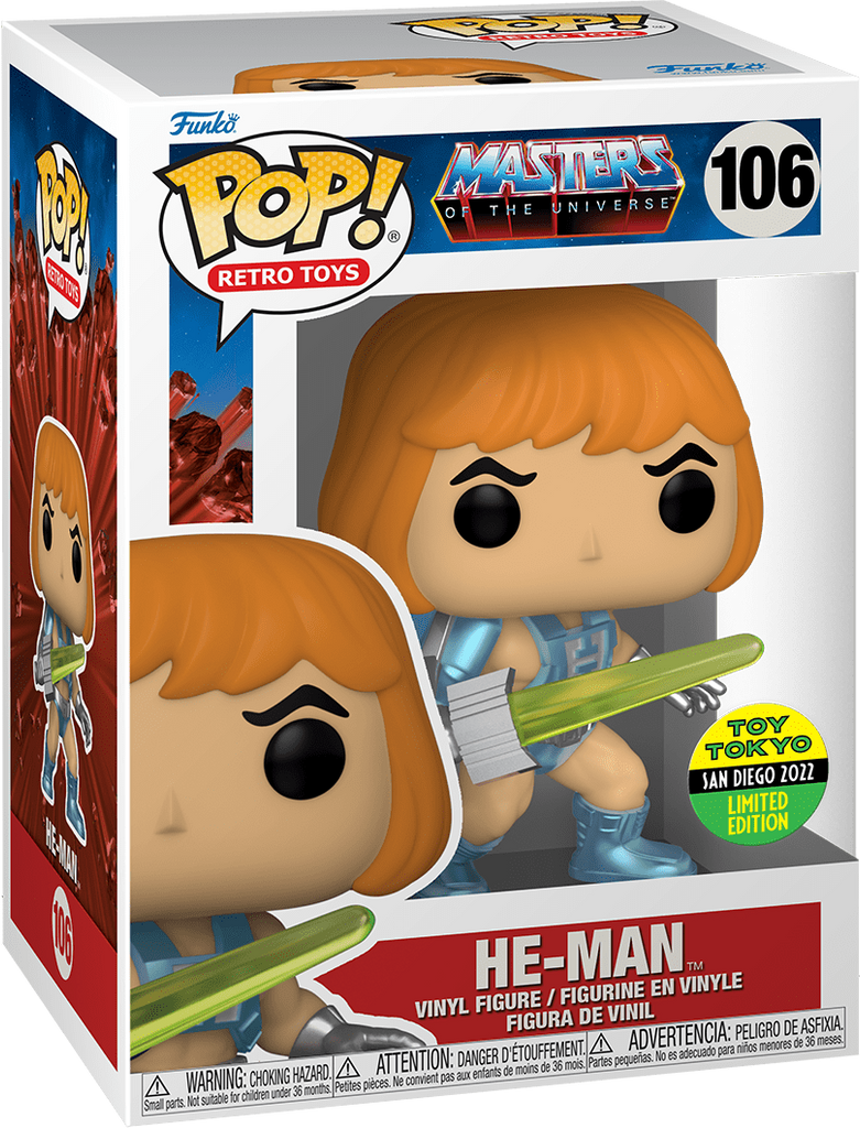 Funko Pop! Masters of the Universe He-Man Exclusive #106