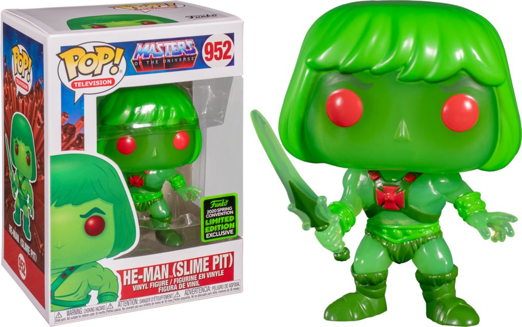 Funko Pop! Masters of the Universe He-Man Slime Pit Exclusive #952