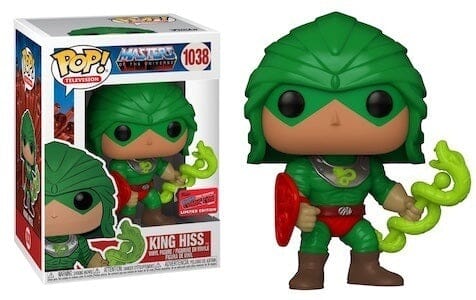 Funko Pop! Masters of the Universe King Hiss (NYCC Official Sticker) Exclusive #1038