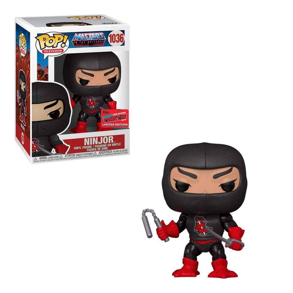 Funko Pop! Masters of the Universe Ninjor (NYCC Official Sticker) Exclusive #1036