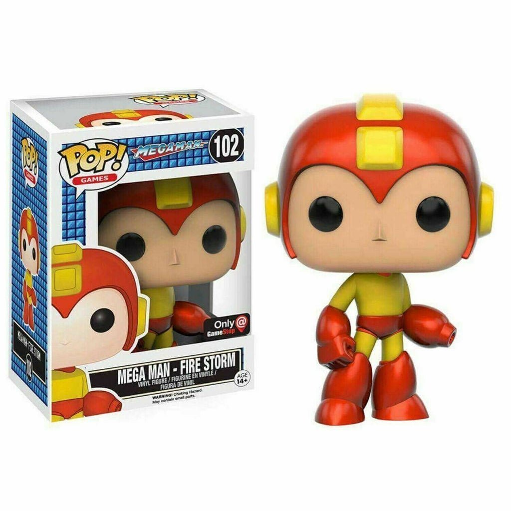 Funko Pop! Megaman Fire Storm Exclusive #102