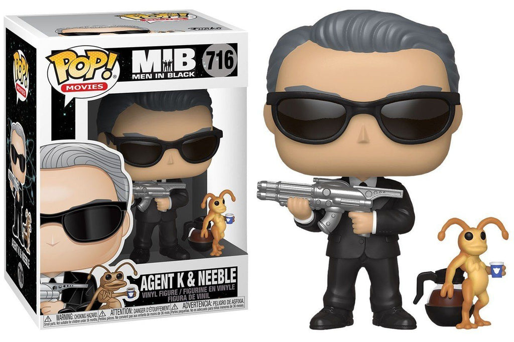 Funko Pop! Men in Black Agent K and Neeble #716