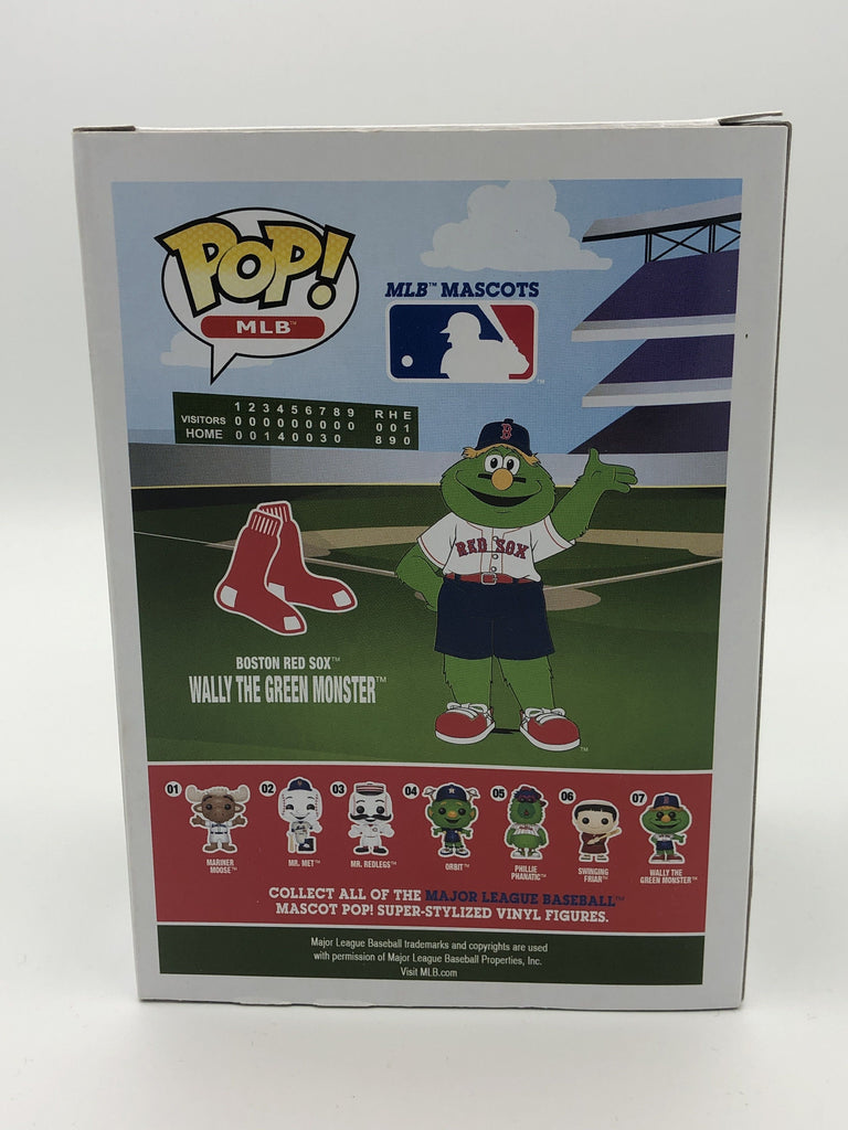 Funko Pop! MLB Boston Red Sox Wally the Green Monster #07 (Light Box Damage) Funko 