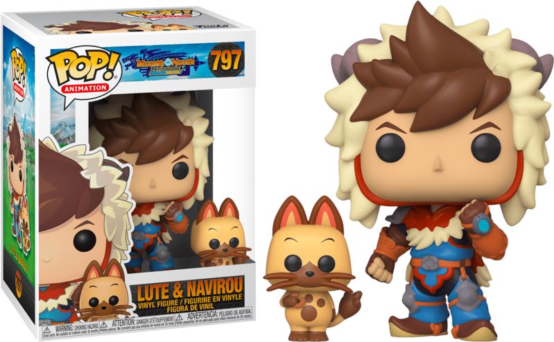 Funko Pop! Monster Hunter Stories Lute W/ Navirou 