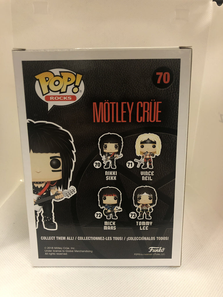 Funko Pop! Motley Crue Nikki Sixx #70 Funko 