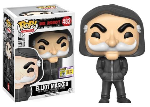 Funko Pop! Mr. Robot Elliot Masked SDCC Exclusive Official Sticker #482