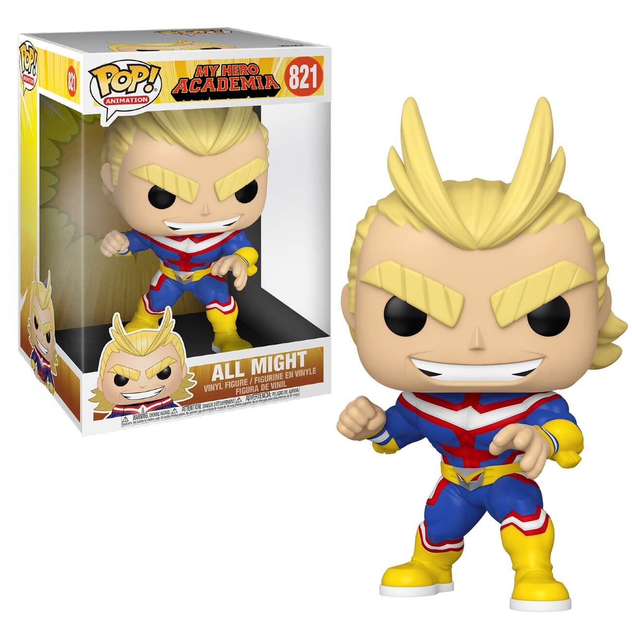 Funko Pop! My Hero Academia All Might 10 Inch #821 | Undiscovered
