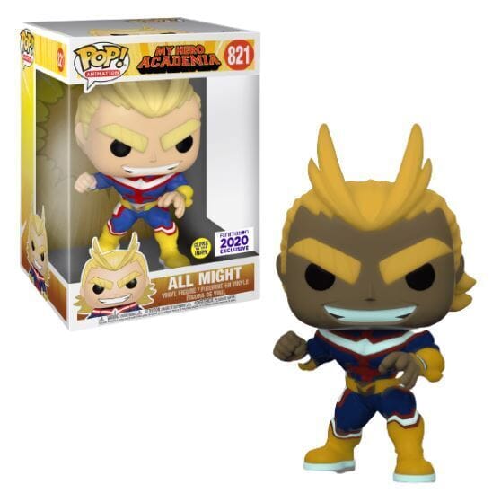 Funko Pop! My Hero Academia All Might 10 Inch Glow Exclusive #821