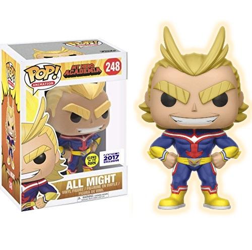 Funko Pop! My Hero Academia All Might Glow in the Dark Exclusive #248