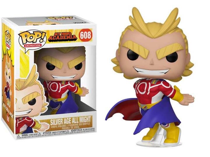 Funko Pop! My Hero Academia All Might Silver Age #608