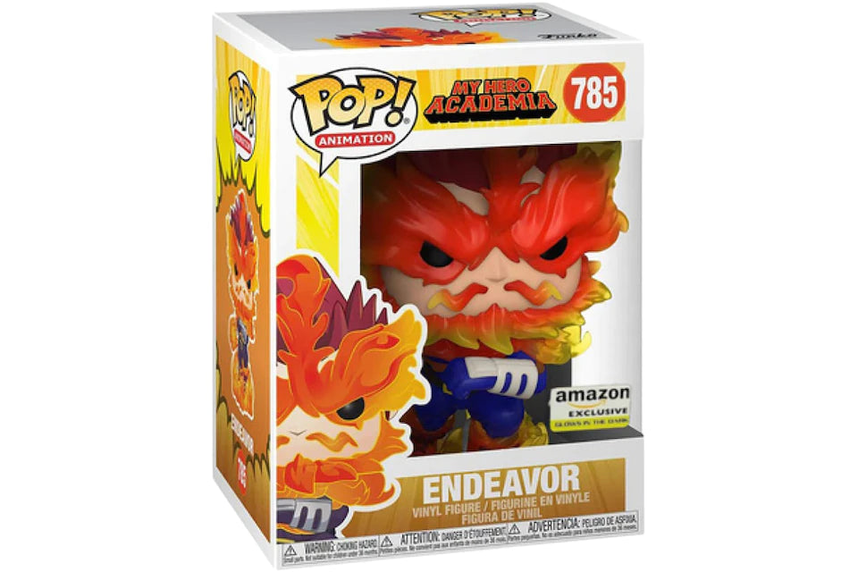 Funko Pop! My Hero Academia Endeavor (Glow) Exclusive #785