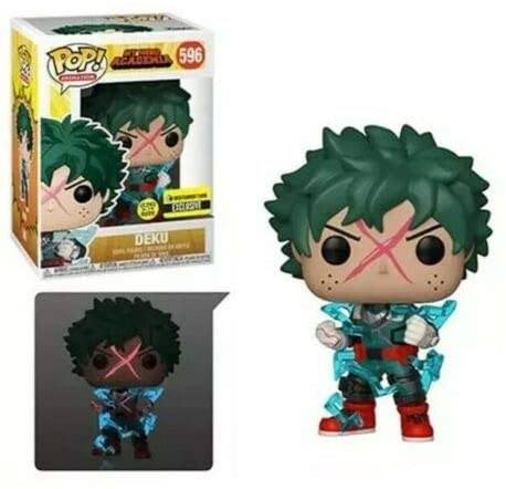 Funko Pop! My Hero Academia Full Cowl Deku Glow Exclusive #596