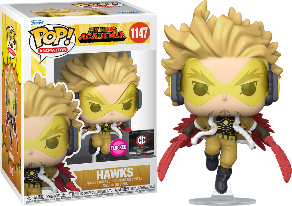 Funko Pop! My Hero Academia Hawks Flocked Exclusive #1147