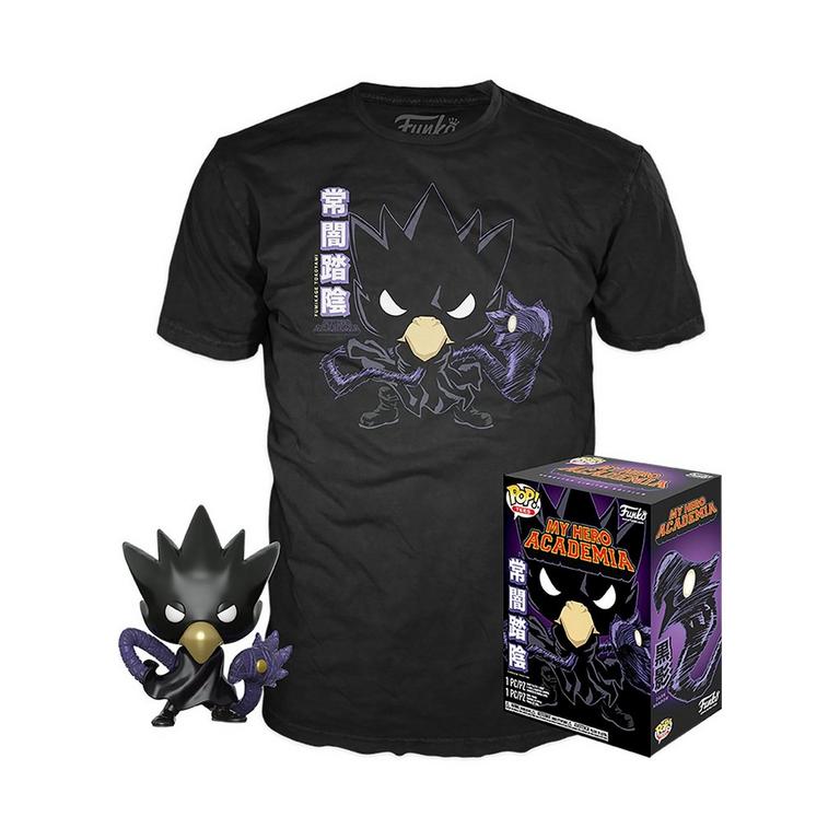 Funko Pop! My Hero Academia Tokoyami Tee Bundle Gamestop Exclusive