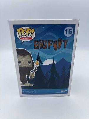 Funko Pop! Myths Bigfoot with Marshmellow Glow in the Dark Exclusive #16 (Light Box Damage) Myths Funko 