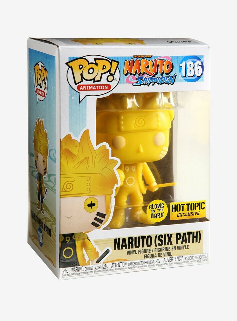 Funko Pop! Naruto Shippuden GID Naruto Six Path Exclusive #186
