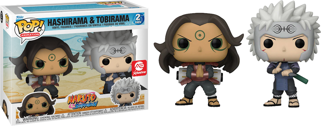 Funko Pop! Naruto Shippuden Hashirama & Tobirama Exclusive 2-Pack