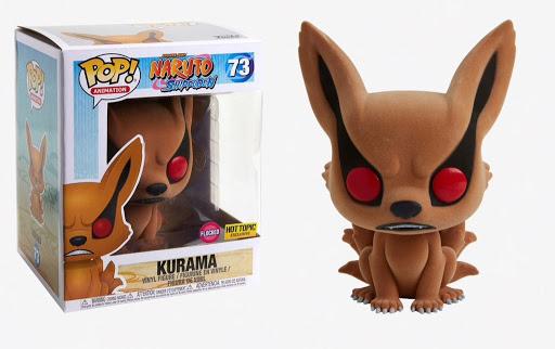 Funko Pop! Naruto Shippuden Kurama Flocked Exclusive #73