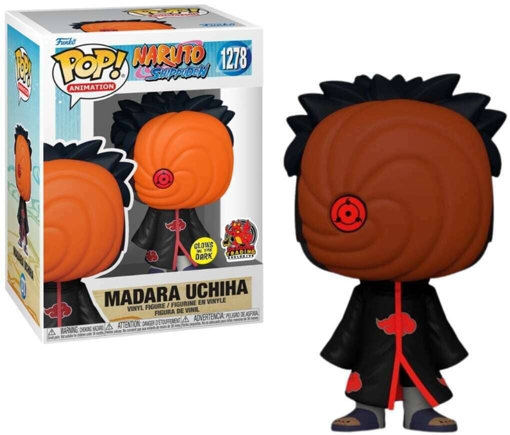 Funko Pop! Naruto Shippuden Madara Uchiha with Sharingan Glow Exclusive #1278