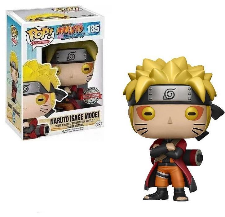 Funko Pop! Naruto Shippuden Naruto Sage Mode Exclusive #185 (Special Edition Sticker)