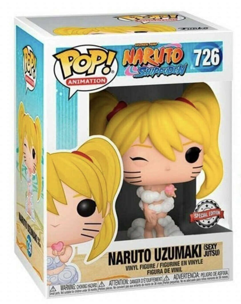 Funko Pop! Naruto Shippuden Naruto Uzumaki (Sexy Jutsu) Exclusive #726