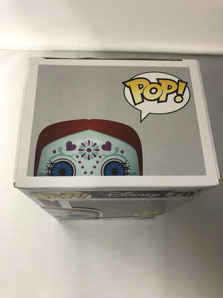 Funko Pop! Nightmare Before Christmas NBC Glow (GID) Day of the Dead Sally Exclusive #70 *Damaged Box* Funko 