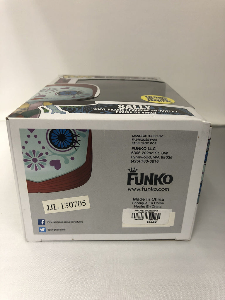 Funko Pop! Nightmare Before Christmas NBC Glow (GID) Day of the Dead Sally Exclusive #70 *Damaged Box* Funko 
