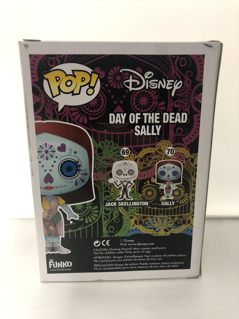Funko Pop! Nightmare Before Christmas NBC Glow (GID) Day of the Dead Sally Exclusive #70 *Damaged Box* Funko 