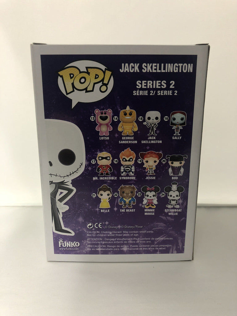 Funko Pop! Nightmare Before Christmas NBC Jack Skellington Glow (GID) Winter Wonderland NYCC Toy Tokyo Exclusive #15 Funko 