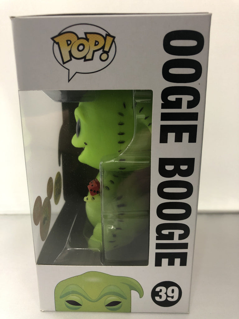 Funko Pop! Nightmare Before Christmas NBC Oogie Boogie Glow (GID) SDCC Exclusive #39 *Damaged Box* Funko 