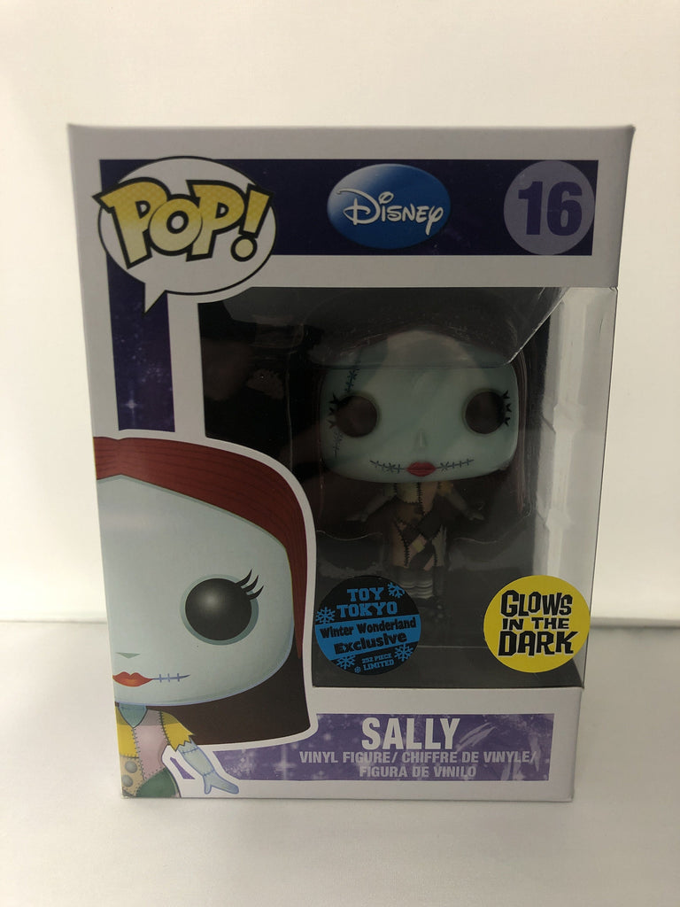 Funko Pop! Nightmare Before Christmas NBC Sally Glow (GID) Winter Wonderland NYCC Toy Tokyo Exclusive #16