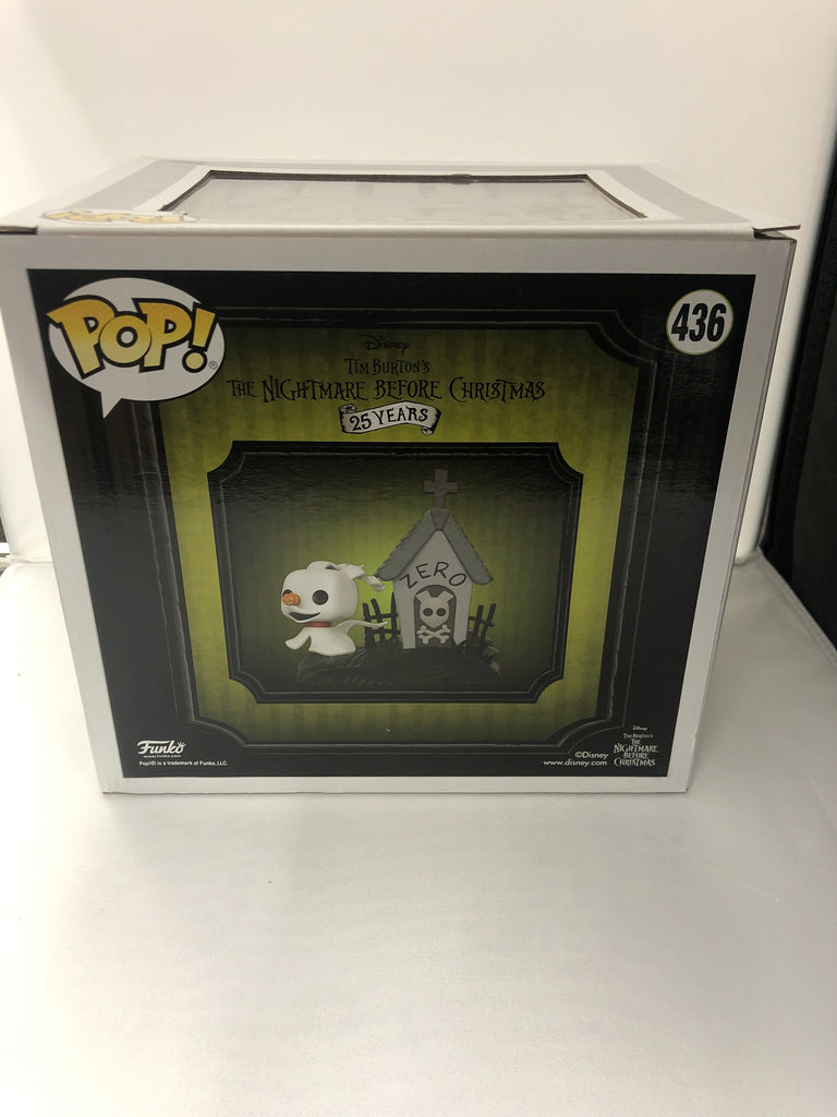 Funko Pop! Nightmare Before Christmas NBC Zero in Doghouse Glow (GID) CHASE Exclusive #436 Funko 