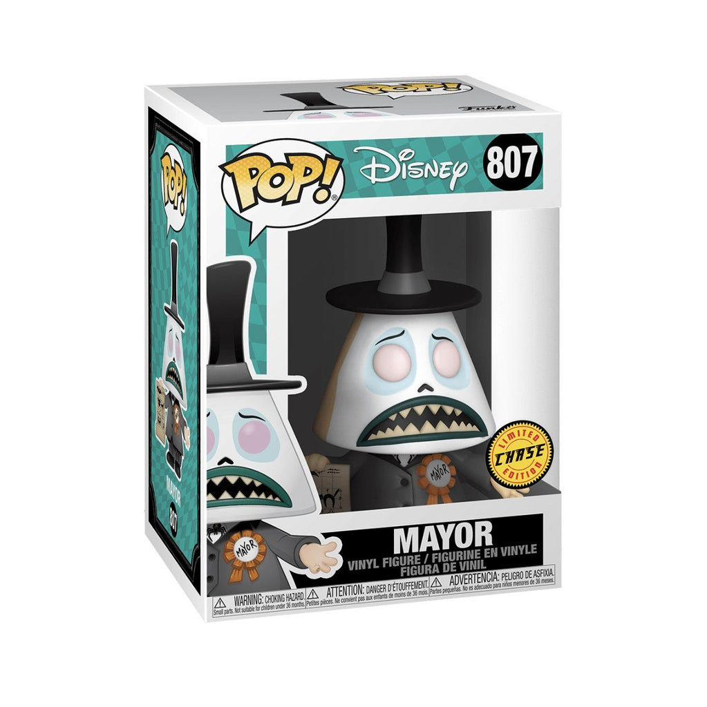 Funko Pop! Nightmare Before Christmas The Mayor w/ Megaphone Chase #807